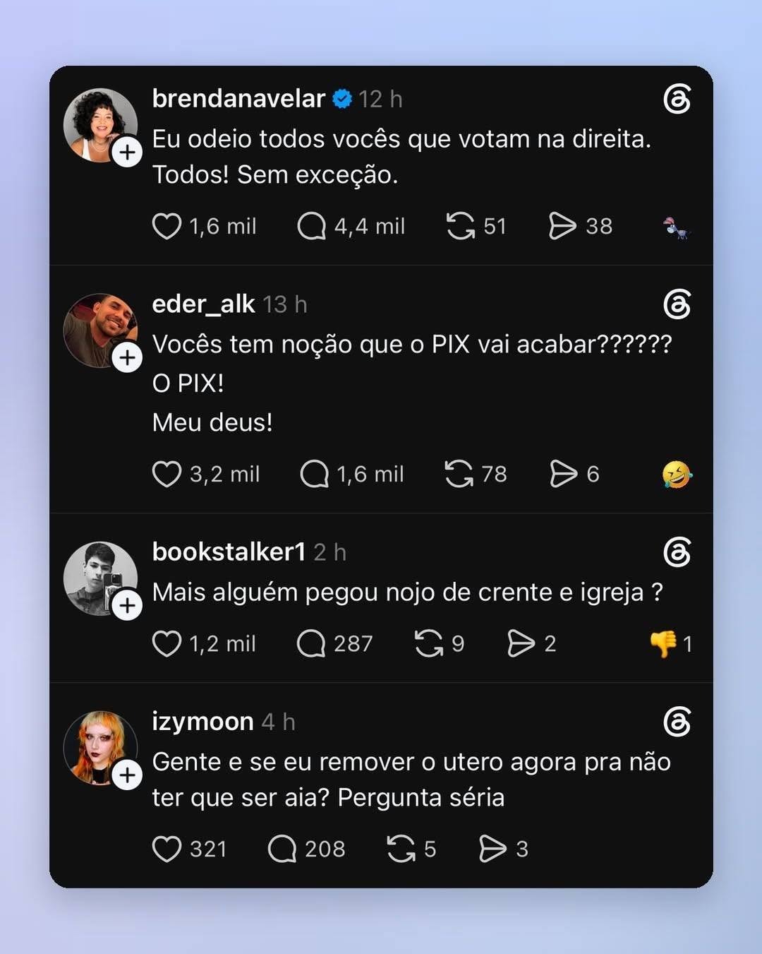 Hipoteticamente vai acabar o pix